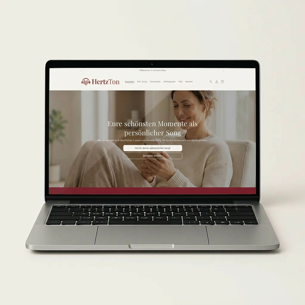 HertzTon — Website Screenshot